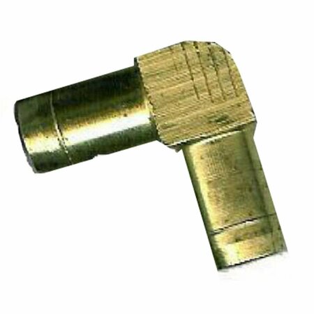 ANDERSON METALS 57065-04 0.25 in. Brass Hose Barb Elbow, 10PK 376817